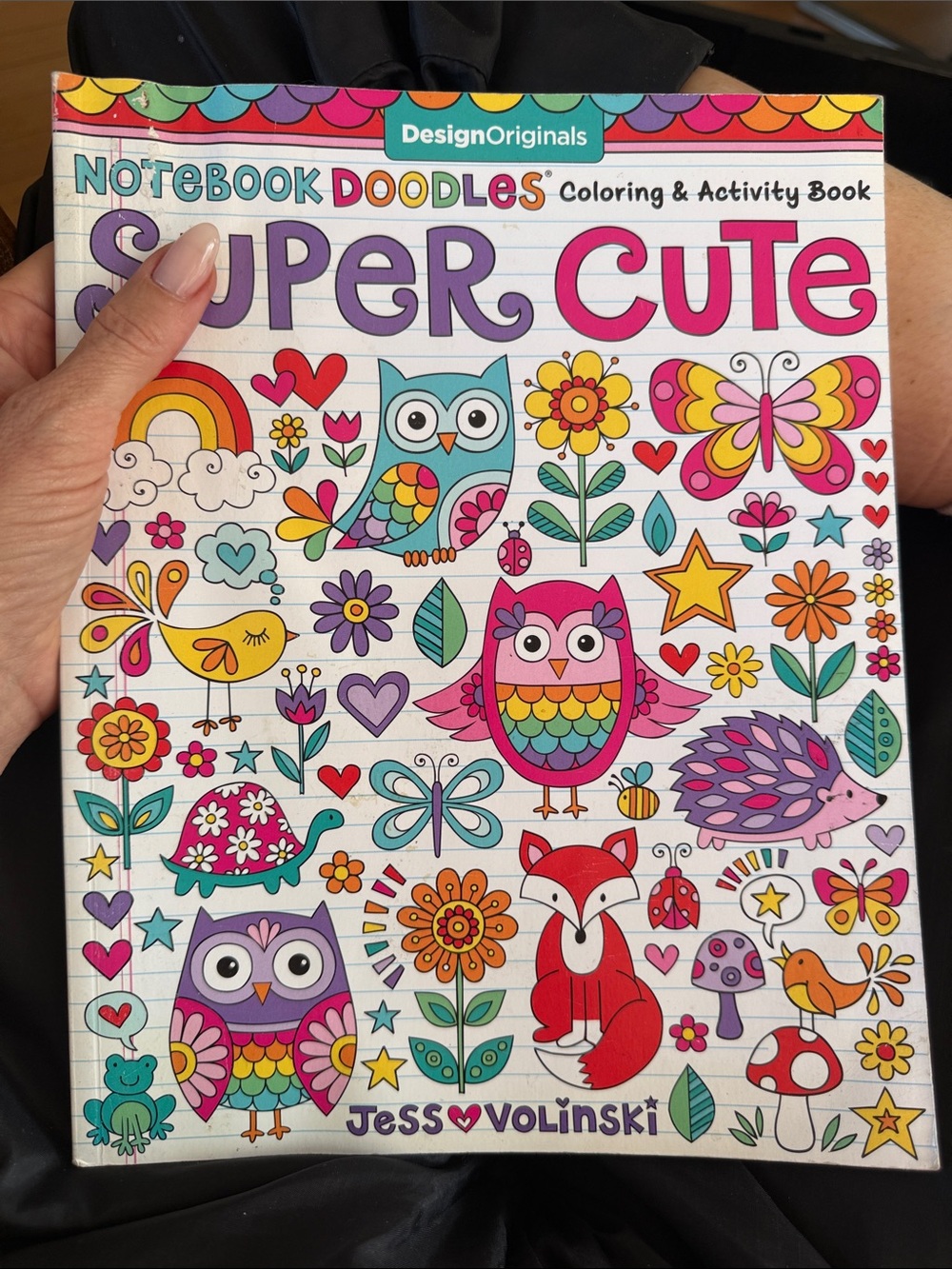 Design Originals "Super Cute" Coloring & Activity Book - amazing coloring book